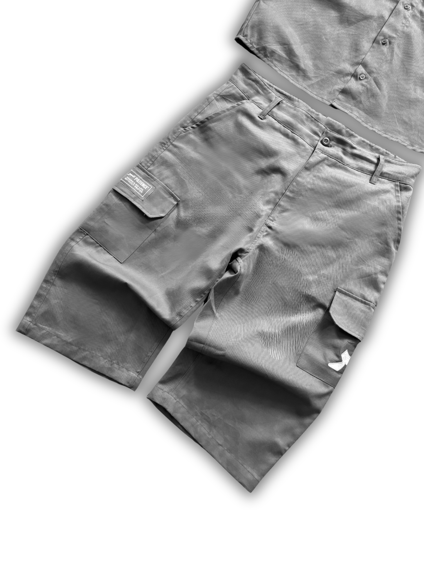 GRAY PRAYER CARGO SET