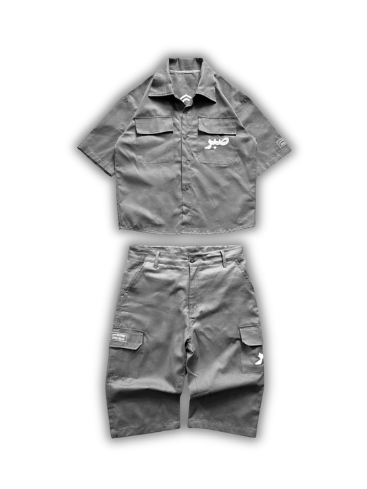 GRAY PRAYER CARGO SET