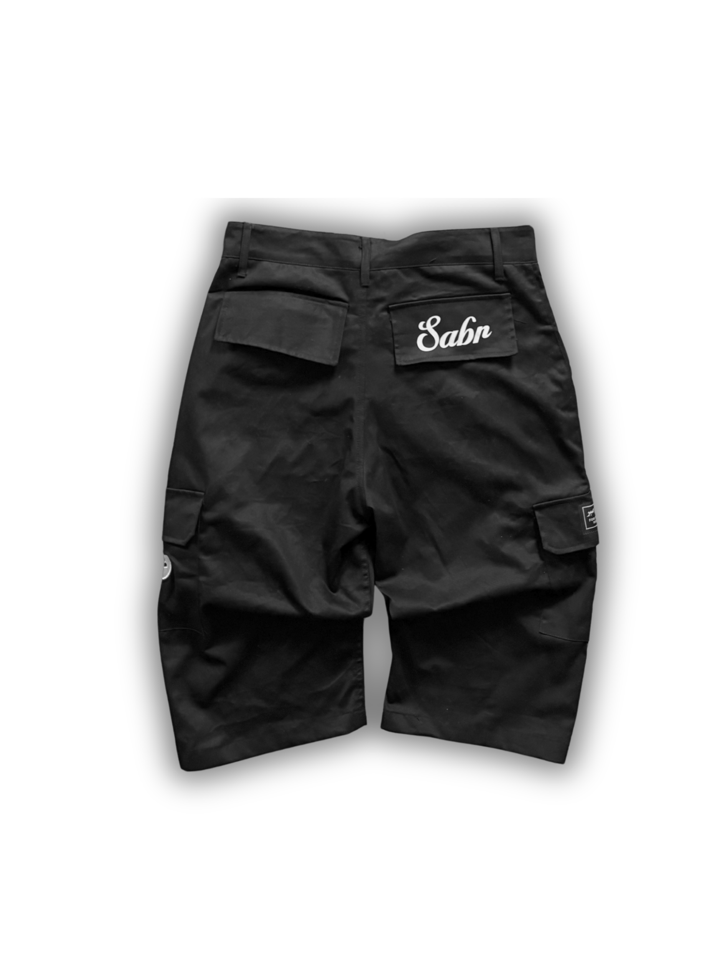 BLACK CARGO PANTS